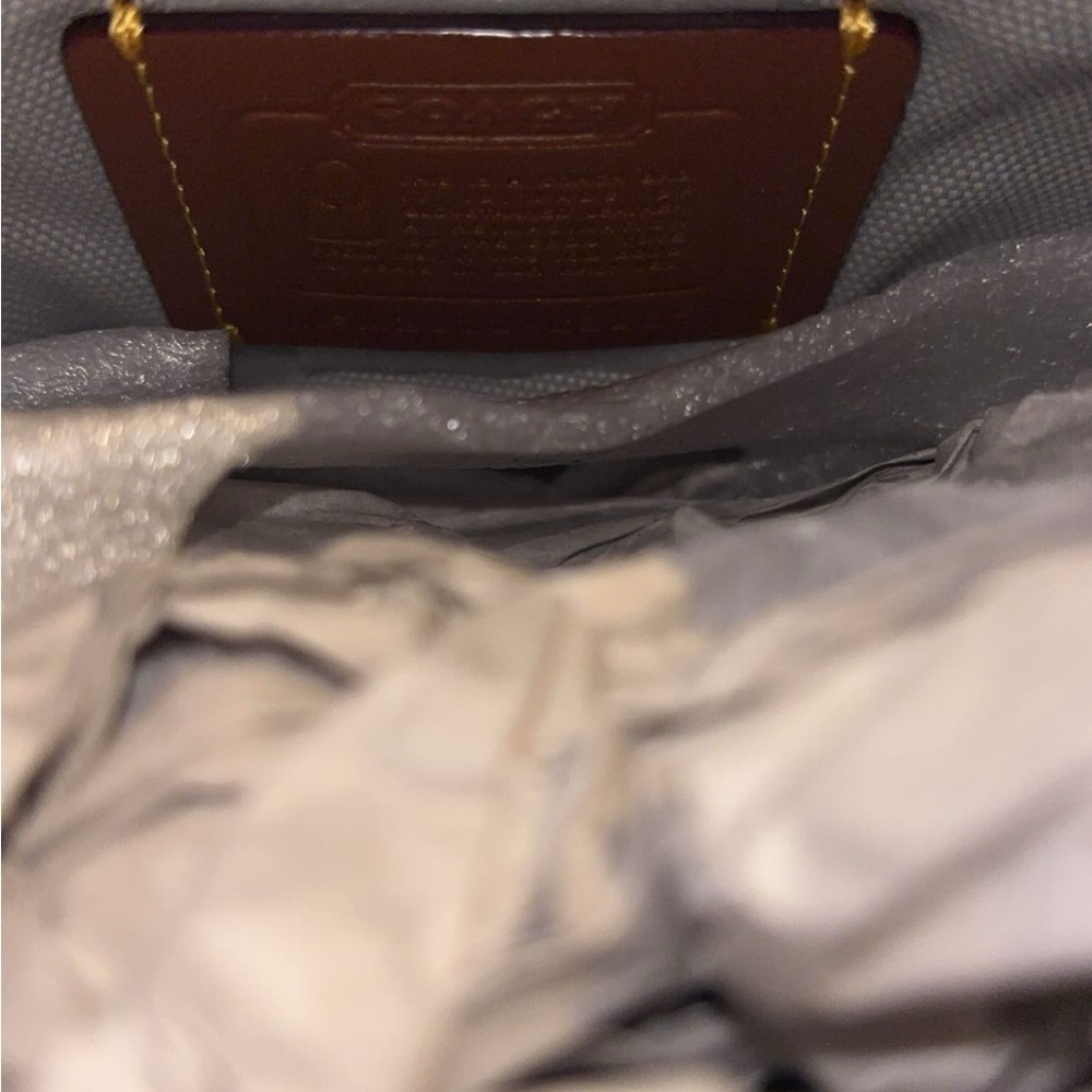 NWOT Rare Coach Ergo Shoulder Bag in Azure Blue C2265 - Picture 7 of 7